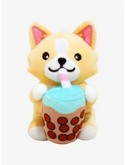 Cute AF Corgi Boba 5 Inch Plush - BoxLunch Exclusive