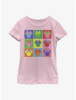 Cartoons Disney Minnie Mouse Warhol Minnie Youth Girls T-Shirt