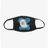 Cute AF Boba Ghost Text Face Mask
