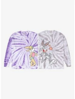 Cartoons Looney Tunes Lola Bunny Tie-Dye Crewneck - BoxLunch Exclusive -BoxLunch Sales 16301971 av2