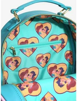 Cartoons Loungefly Disney A Goofy Movie Roxanne & Max Kiss Mini Backpack - BoxLunch Exclusive -BoxLunch Sales 16533064 av4
