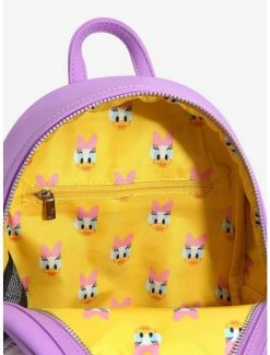 Cartoons Loungefly Disney Daisy Duck Mini Backpack - BoxLunch Exclusive -BoxLunch Sales 17060652 av3