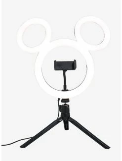 Cartoons Disney Mickey Mouse Phone Holder & Ring Light -BoxLunch Sales 17618585 av2