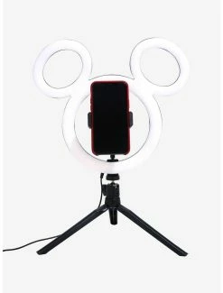 Cartoons Disney Mickey Mouse Phone Holder & Ring Light