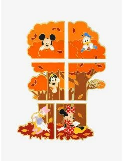 Cartoons Loungefly Disney Mickey Mouse & Friends Character Tree Blind Box Enamel Pin - BoxLunch Exclusive