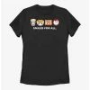 Cute AF Maruchan Kawaii Icon Lineup Womens T-Shirt
