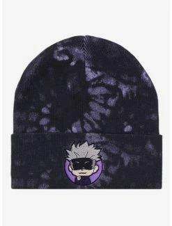 Anime Jujutsu Kaisen Chibi Satoru Gojo Tie-Die Beanie - BoxLunch Exclusive