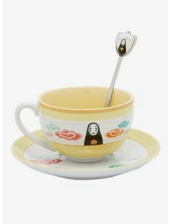 Anime Studio Ghibli Spirited Away No-Face Teacup & Spoon Set