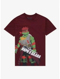 Cartoons Teenage Mutant Ninja Turtles X Naruto Raphael As Gaara T-Shirt - BoxLunch Exclusive
