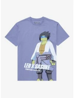 Cartoons Teenage Mutant Ninja Turtles X Naruto Leonardo As Sasuke T-Shirt - BoxLunch Exclusive