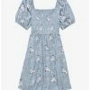 Anime Studio Ghibli Kiki's Delivery Service Floral Smock Dress - BoxLunch Exclusive