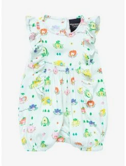 Cartoons Sanrio Fruits Hello Kitty & Friends Allover Print Infant Romper - BoxLunch Exclusive