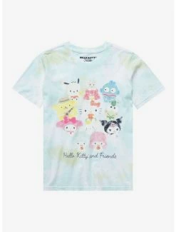 Cartoons Sanrio Hello Kitty And Friends Fruits Tie-Dye Youth T-Shirt - BoxLunch Exclusive