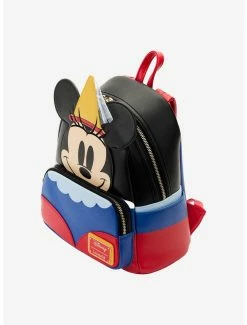 Cartoons Loungefly Disney Brave Little Tailor Minnie Mouse Figural Mini Backpack -BoxLunch Sales 19619896 av3