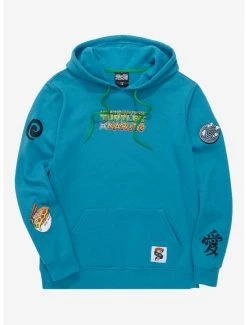 Cartoons Teenage Mutant Ninja Turtles X Naruto Group Shot Hoodie - BoxLunch Exclusive