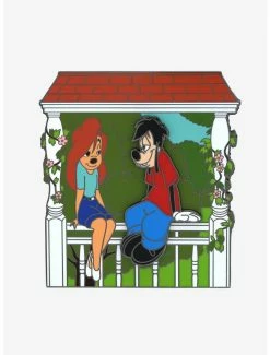 Cartoons Loungefly Disney A Goofy Movie Max & Roxanne Limited Edition Enamel Pin - BoxLunch Exclusive