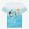 Anime Studio Ghibli Ponyo Icons Youth Tie-Dye Ombre T-Shirt
