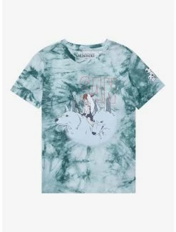 Anime Studio Ghibli Princess Mononoke San Youth Tie-Dye T-Shirt - BoxLunch Exclusive