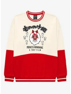 Anime Studio Ghibli Princess Mononoke Panel Crewneck - BoxLunch Exclusive