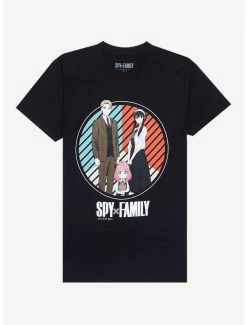 Anime Spy X Family Circle Portrait T-Shirt