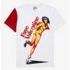 Anime Cowboy Bebop Faye Valentine Contrast Sleeve T-Shirt - BoxLunch Exclusive