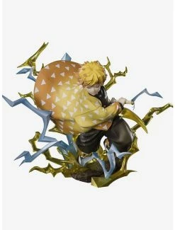 Anime Bandai Spirits Demon Slayer: Kimetsu No Yaiba FiguartsZERO Zenitsu Agatsuma (Thunder Flash Ver.) Figure