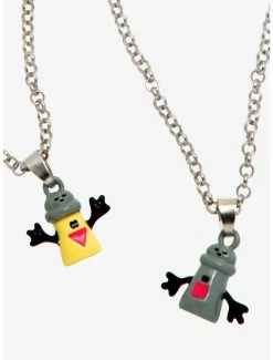 Cartoons Blue’s Clues Salt & Pepper Bestie Necklace Set - BoxLunch Exclusive