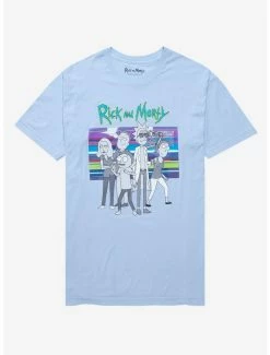 Cartoons Rick & Morty Family Portrait T-Shirt - BoxLunch Exclusive