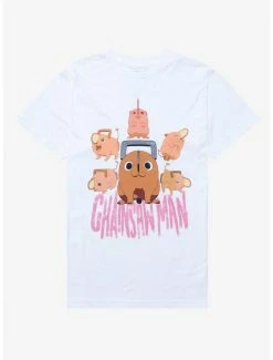 Cute AF Chainsaw Man Pochita Portrait T-Shirt - BoxLunch Exclusive