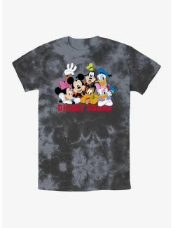 Cartoons Disney Mickey Mouse Disney Squad Tie-Dye T-Shirt