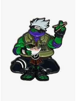 Cartoons Teenage Mutant Ninja Turtles X Naruto Donatello As Kakashi Enamel Pin - BoxLunch Exclusive