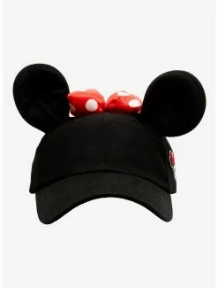 Cartoons Disney Minnie Mouse Figural Curl Cap